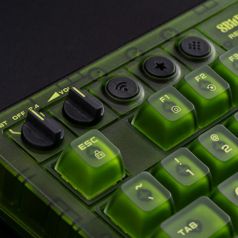 8BitDo Retro 87 Mechanical Keyboard - Xbox Edition